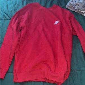Nike Red Sweatshirt